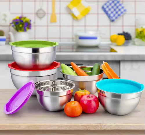 کاسه استیل دربدار